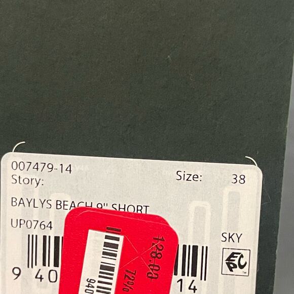 Rodd & Gunn Baylys Beach Stretch Cotton Shorts Blue 9inch NWT Size 38 - Picture 5 of 5